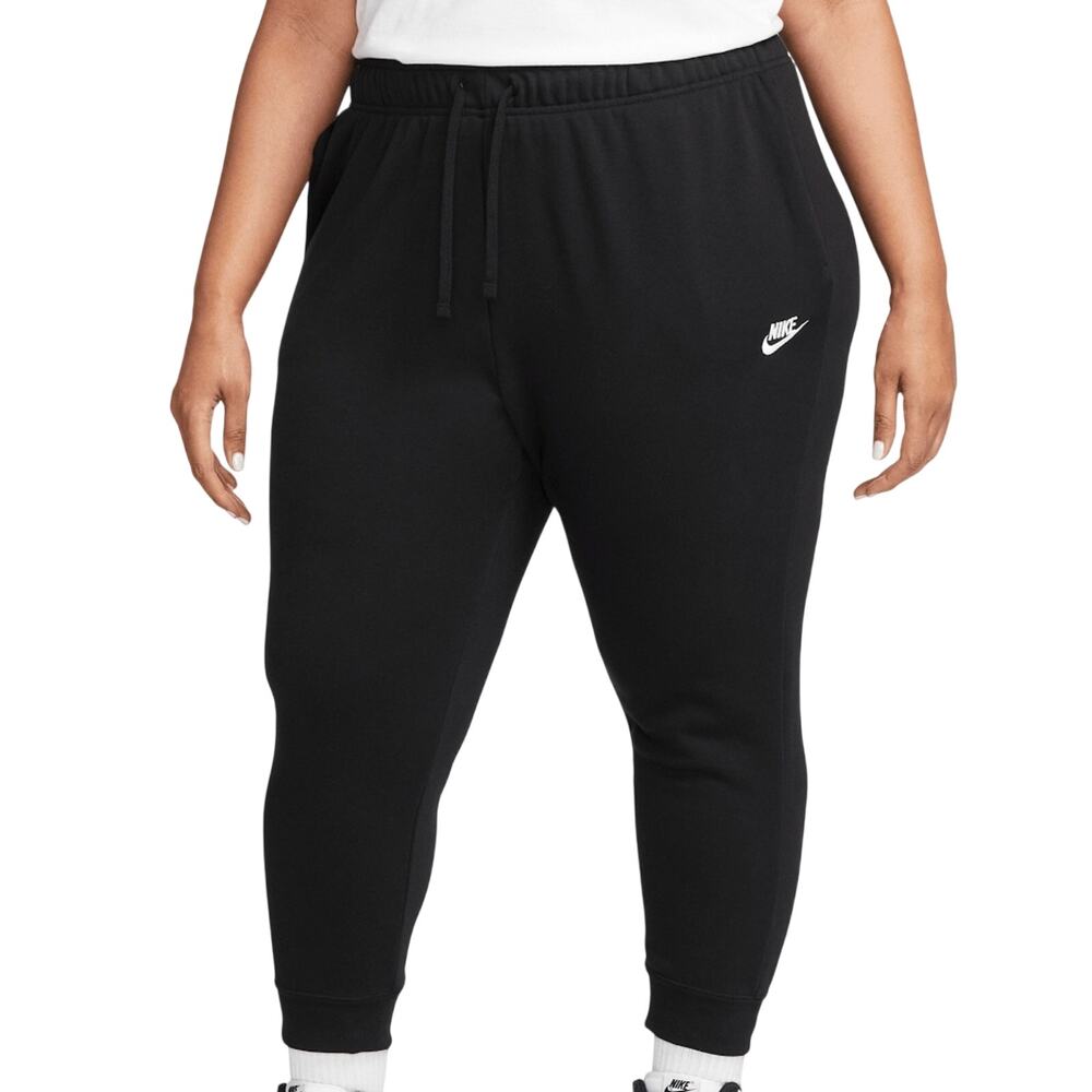 Nike Cropped Joggers 3X NWT Black Capri Track Pants 24” Inseam Athleisure